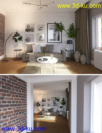 3D打印模型Modern Interior的图片