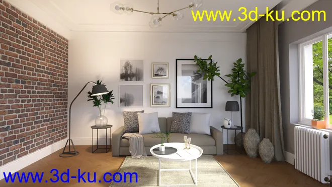 Modern Interior模型的图片2