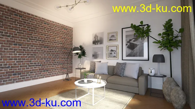 Modern Interior模型的图片3