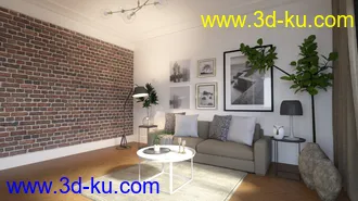 3D打印模型Modern Interior的图片