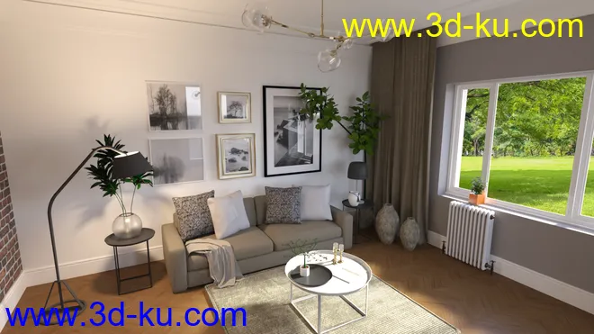 Modern Interior模型的图片4