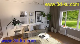 3D打印模型Modern Interior的图片