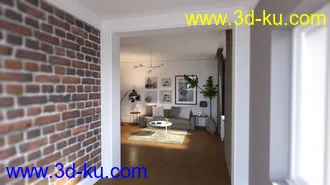 3D打印模型Modern Interior的图片