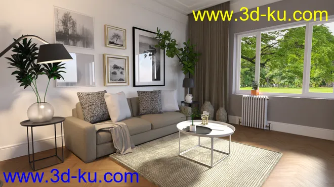 Modern Interior模型的图片6