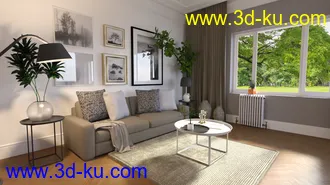 3D打印模型Modern Interior的图片