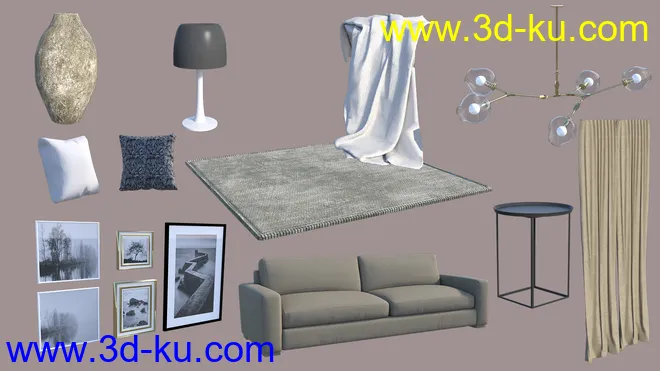 Modern Interior模型的图片9