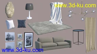 3D打印模型Modern Interior的图片