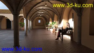 3D打印模型Modular Moroccan Building Set的图片