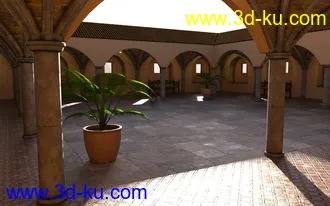 3D打印模型Modular Moroccan Building Set的图片