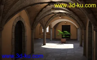 3D打印模型Modular Moroccan Building Set的图片