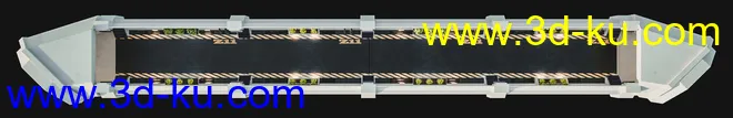 Modular Scifi Hallway模型的图片7