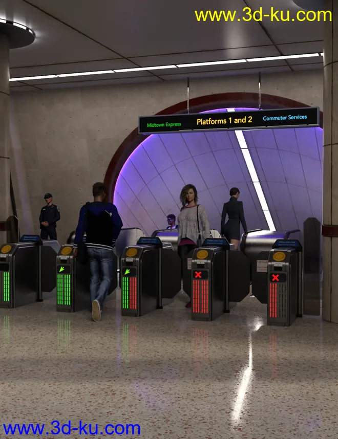 Modular Transit Terminus模型的图片1