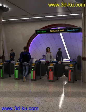3D打印模型Modular Transit Terminus的图片