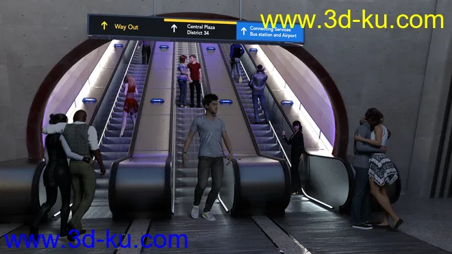 Modular Transit Terminus模型的图片5