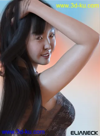 3D打印模型Momo for Genesis 8 Female的图片