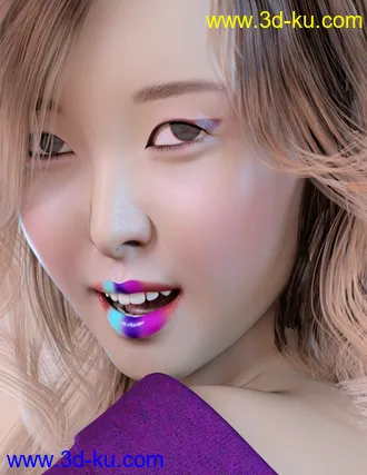 3D打印模型Momo for Genesis 8 Female的图片