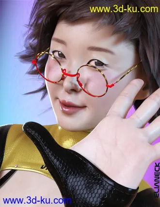 3D打印模型Momo for Genesis 8 Female的图片