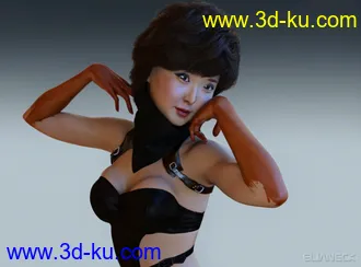 3D打印模型Momo for Genesis 8 Female的图片