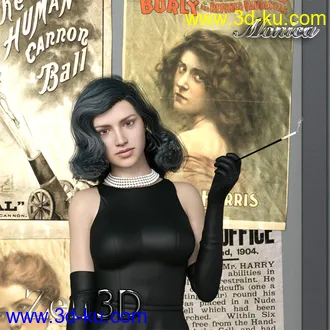 3D打印模型Monica For Genesis 8 Female的图片