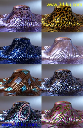 3D打印模型More Patterns Iray Shaders的图片