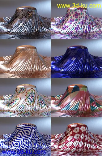3D打印模型More Patterns Iray Shaders的图片