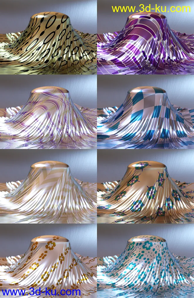 More Patterns Iray Shaders模型的图片4