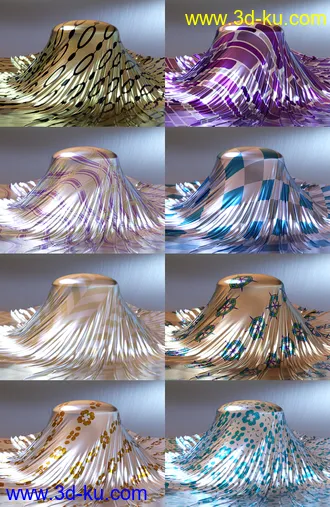 3D打印模型More Patterns Iray Shaders的图片