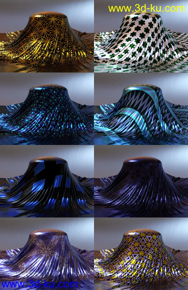 More Patterns Iray Shaders模型的图片6
