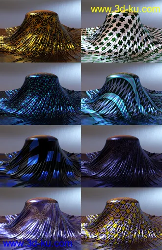 3D打印模型More Patterns Iray Shaders的图片