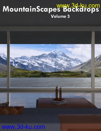 3D打印模型MountainScapes Backdrops Volume 3的图片
