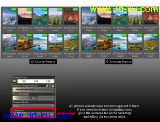 3D打印模型MountainScapes Backdrops Volume 3的图片