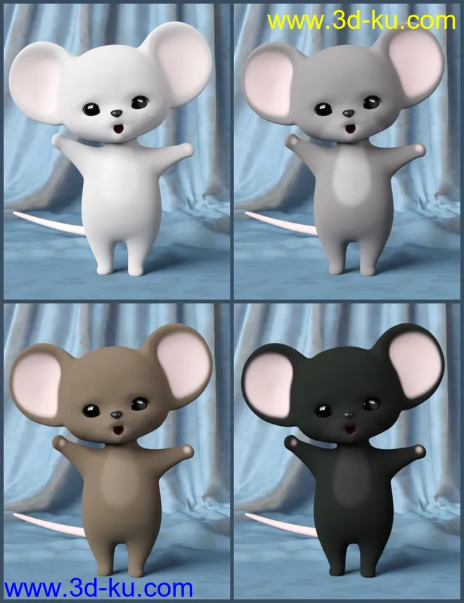 Mousie for Ping the Ringtail模型的图片3