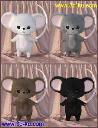 3D打印模型Mousie for Ping the Ringtail的图片