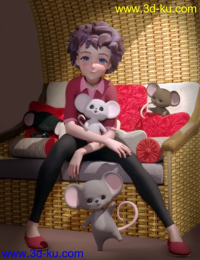 Mousie for Ping the Ringtail模型的图片8
