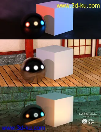 3D打印模型Muelsfell Heroic Studio Backdrops with Iray Presets的图片