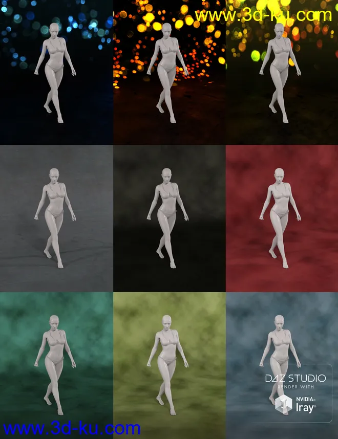 Muelsfell Heroic Studio Backdrops with Iray Presets模型的图片14