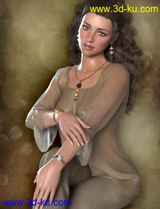 3D打印模型Multi-style Jewelry for Genesis 8 Female(s)的图片