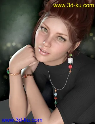 3D打印模型Multi-style Jewelry for Genesis 8 Female(s)的图片