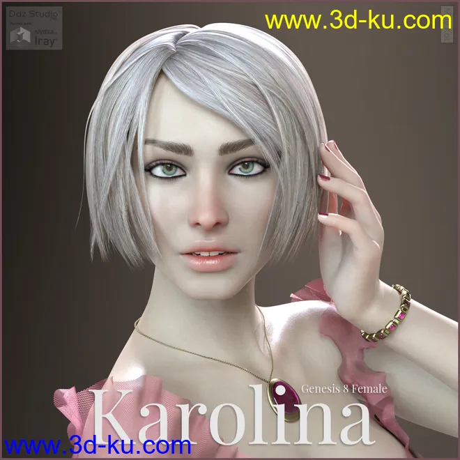 MYKT Karolina for Genesis 8 Female模型的图片1