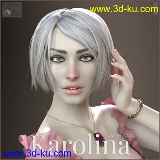 3D打印模型MYKT Karolina for Genesis 8 Female的图片