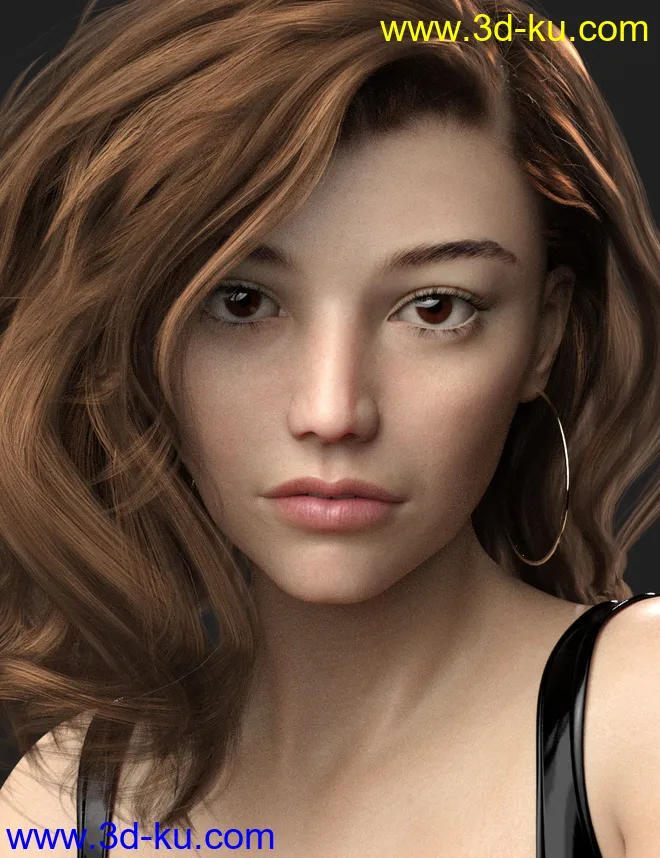 Mylene HD for Genesis 8 Female模型的图片1