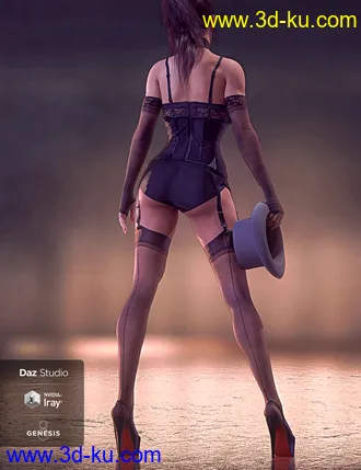 3D打印模型Mystique for Genesis 8 Female(s)的图片