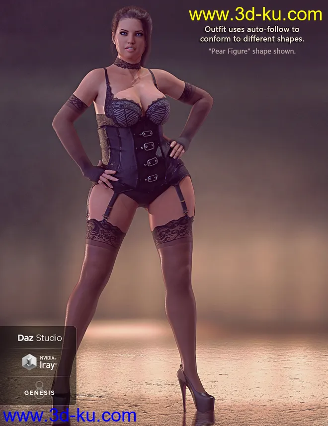 Mystique for Genesis 8 Female(s)模型的图片7