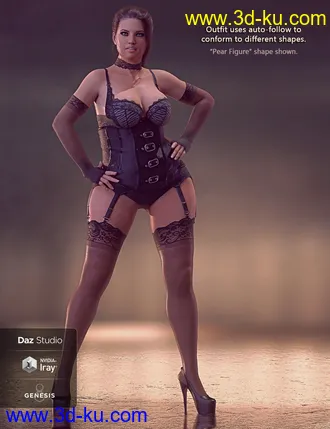 3D打印模型Mystique for Genesis 8 Female(s)的图片