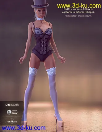 3D打印模型Mystique for Genesis 8 Female(s)的图片