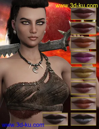 3D打印模型Namid for Genesis 8 Female(s)的图片