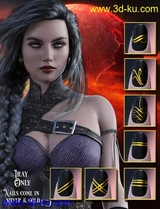 3D打印模型Namid for Genesis 8 Female(s)的图片