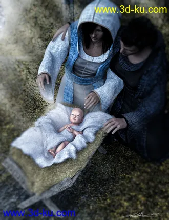 3D打印模型Nativity Prop Set的图片