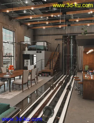 3D打印模型New Brooklyn Apartment的图片