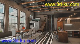 3D打印模型New Brooklyn Apartment的图片